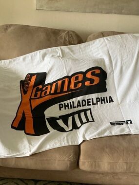 NWOT XGames VIII Philadelphia ESPN RARE beach/bath towel.